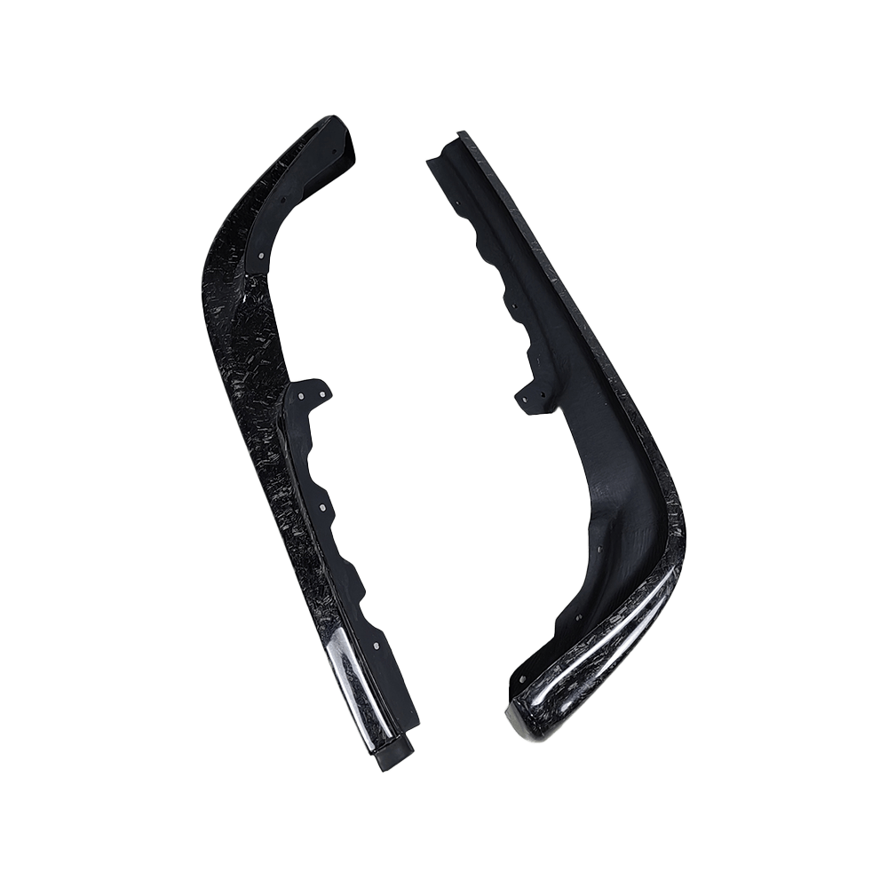 For Mazda RX7 FD3S 93-96 OE Style Forged Carbon Fiber Front Lip Splitter (2pcs) Kazento Carbon Parts Forged Carbon FD3S-FL-OE-FCF