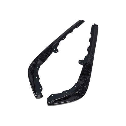 For Mazda RX7 FD3S 93-96 OE Style Forged Carbon Fiber Front Lip Splitter (2pcs) Kazento Carbon Parts Forged Carbon FD3S-FL-OE-FCF