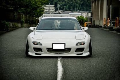 For Mazda RX7 FD3S 93-96 OE Style Forged Carbon Fiber Front Lip Splitter (2pcs) Kazento Carbon Parts Forged Carbon FD3S-FL-OE-FCF
