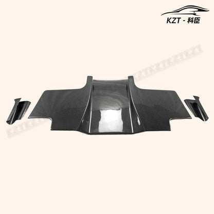 For Mazda Rx7 Fd3S Re Rear Diffuser (3Pcs) Carbon Fiber Kazento Carbon Parts 车身侧板 FD3S-DIF-RE-CF