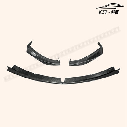 for Mazda Rx8 Early 03-08 Se3P Tk Style 3Pcs Front Bumper Lip Chin Splitter Spoiler Carbon Fiber Body Kits Kazento Carbon Parts 车身侧板 RX8-FL-TK-EARLY-CF