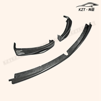 for Mazda Rx8 Early 03-08 Se3P Tk Style 3Pcs Front Bumper Lip Chin Splitter Spoiler Carbon Fiber Body Kits Kazento Carbon Parts 车身侧板 RX8-FL-TK-EARLY-CF