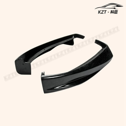 for Mazda Rx8 Early 03-08 Se3P Tk Style 3Pcs Front Bumper Lip Chin Splitter Spoiler Partial Carbon Fiber(Mid Piece) Body Kits Kazento Carbon Parts 车身侧板 RX8-FL-TK-EARLY-P25