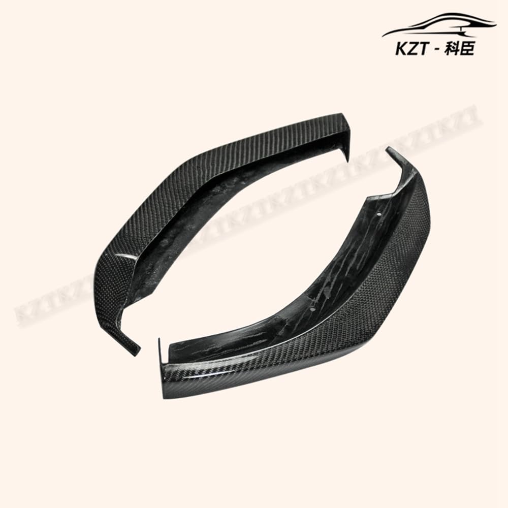 for Mazda Rx8 Late 09-12 R3 Tk Style 3Pcs Front Bumper Lip Chin Splitter Spoiler Carbon Fiber Body Kits Kazento Carbon Parts 车身侧板 RX8-FL-TK-LATE-CF