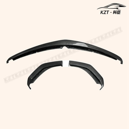 for Mazda Rx8 Late 09-12 R3 Tk Style 3Pcs Front Bumper Lip Chin Splitter Spoiler Carbon Fiber Body Kits