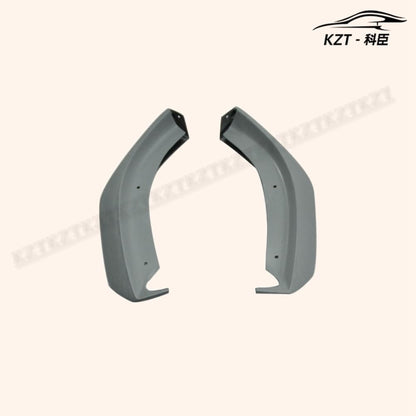 for Mazda Rx8 Late 09-12 R3 Tk Style 3Pcs Front Bumper Lip Chin Splitter Spoiler Fiber Glass Body Kits Kazento Carbon Parts 车身侧板 RX8-FL-TK-LATE-FRP