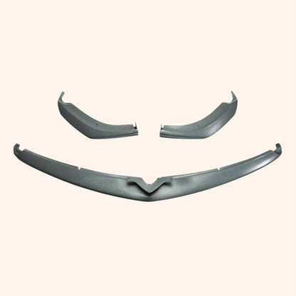 for Mazda Rx8 Late 09-12 R3 Tk Style 3Pcs Front Bumper Lip Chin Splitter Spoiler Fiber Glass Body Kits Kazento Carbon Parts 车身侧板 RX8-FL-TK-LATE-FRP