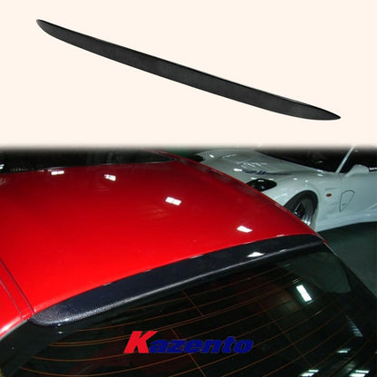 for Mazda RX8 Rear Roof Spoiler (All Model) Fiber Glass Universal Wing for Car Vehicle Black Body Parts Kits