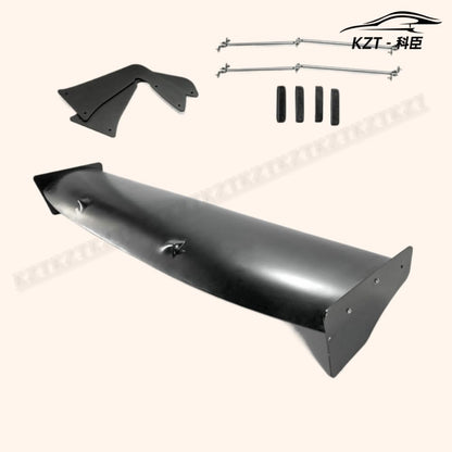 for Mazda Rx8 Se3P Rb Style Rear Gt Spoiler (with Frp Spoiler Stand and Bar) Fiber Glass Universal Wing for Car Vehicle Black Body Parts Kits Kazento Carbon Parts 车身侧板 RX8-RS-RBGT-SE3-FRP