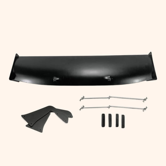 for Mazda Rx8 Se3P Rb Style Rear Gt Spoiler (with Frp Spoiler Stand and Bar) Fiber Glass Universal Wing for Car Vehicle Black Body Parts Kits