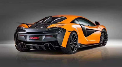 For Mclaren 570S 540C 570GT Carbon Fiber OE Rear Bumper Under Low Diffuser Kazento Carbon Parts 车身侧板 570-DIF-CF