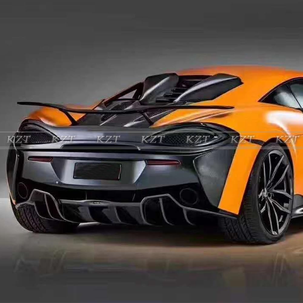 For Mclaren 570S 540C 570GT Carbon Fiber OE Rear Bumper Under Low Diffuser Kazento Carbon Parts 车身侧板 570-DIF-CF