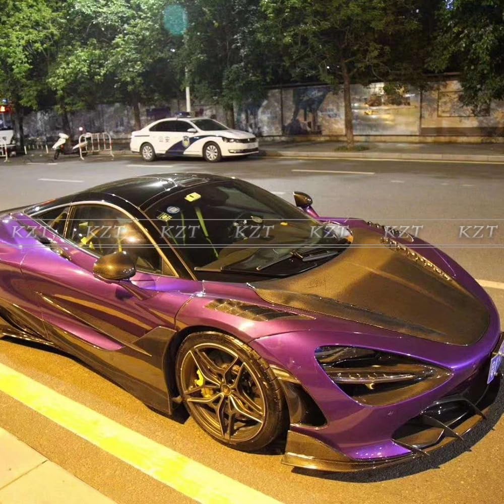 For Mclaren 720S TP Style Body Kits 35pcs Carbon Fiber FL/RL/DIF/HOOD/KITS Kazento Carbon Parts 车身侧板 720S-BODY-TP-CF