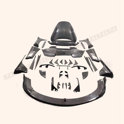 For Mclaren 720S TP Style Body Kits 35pcs Carbon Fiber FL/RL/DIF/HOOD/KITS