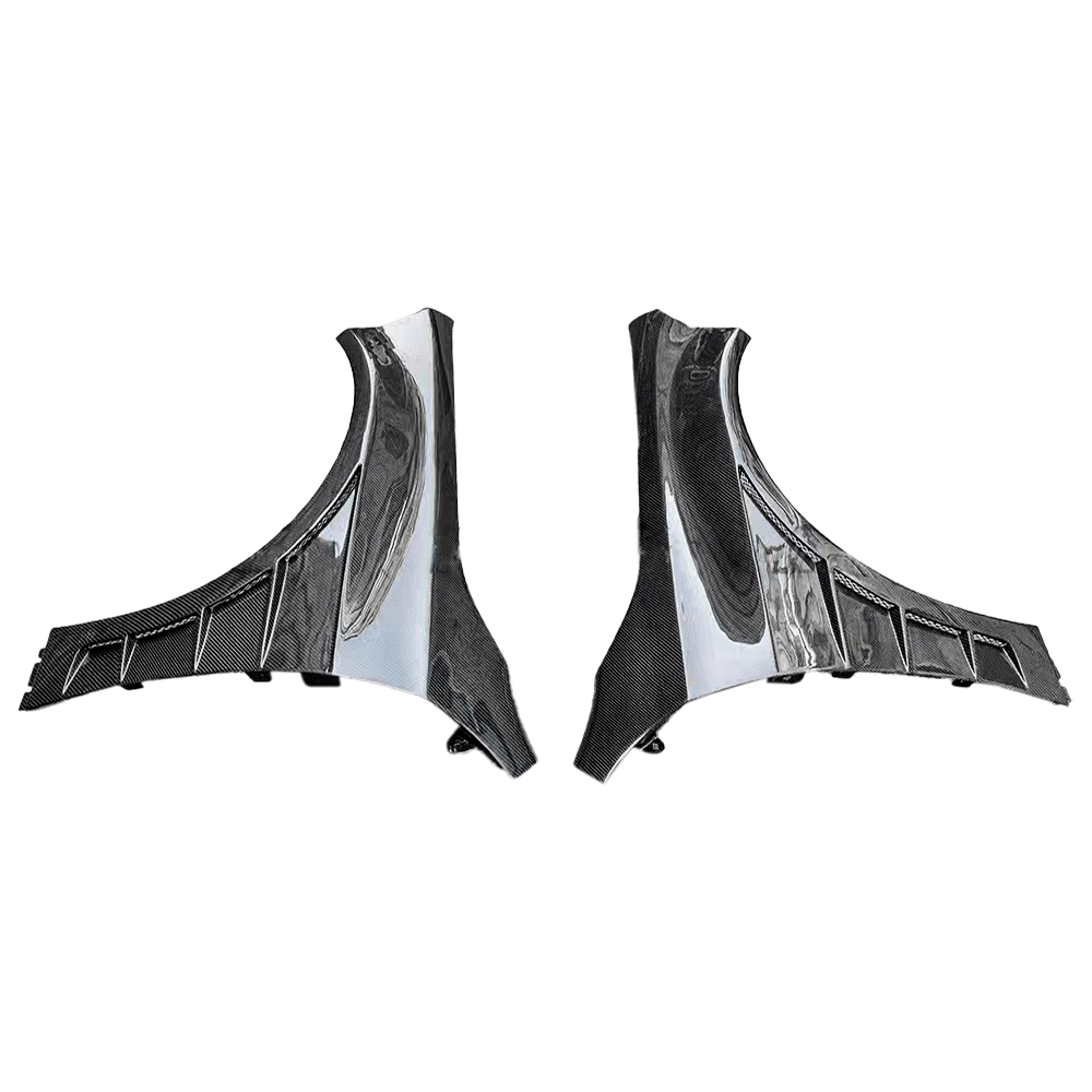 For Mercedes Benz A-Class W177 Hatchback 5 Door 18-24 Vented Carbon Front Fender Kazento Carbon Parts Carbon Fiber W177-FF-ADL-CF