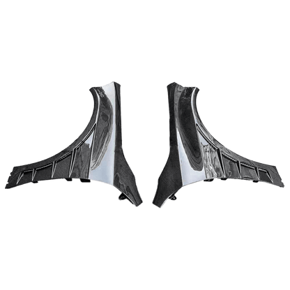 For Mercedes Benz A-Class W177 Hatchback 5 Door 18-24 Vented Carbon Front Fender Kazento Carbon Parts Carbon Fiber W177-FF-ADL-CF