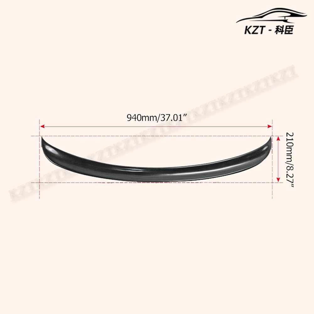For Mini 10-16 R60 Countryman Mo Style Rear Spoiler Add On Fiber Glass Universal Wing For Car Vehicle Body Parts Kits