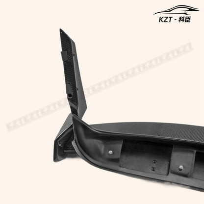 For Mini Coooper F56 Gm Type Rear Spoiler Wing Carbon Fiber Car Body Parts Kits Kazento Carbon Parts 车身侧板 F56-RS-GM&-CF