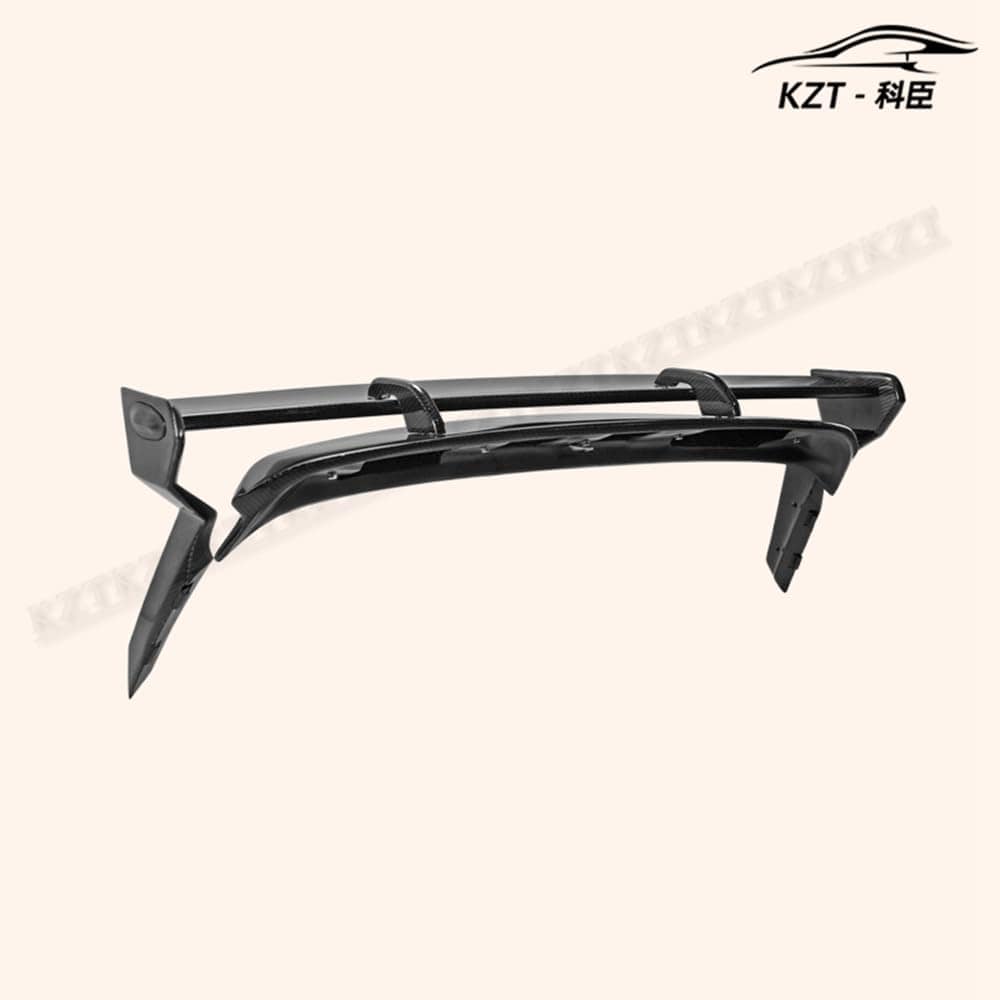For Mini Coooper F56 Gm Type Rear Spoiler Wing Carbon Fiber Car Body Parts Kits Kazento Carbon Parts 车身侧板 F56-RS-GM&-CF