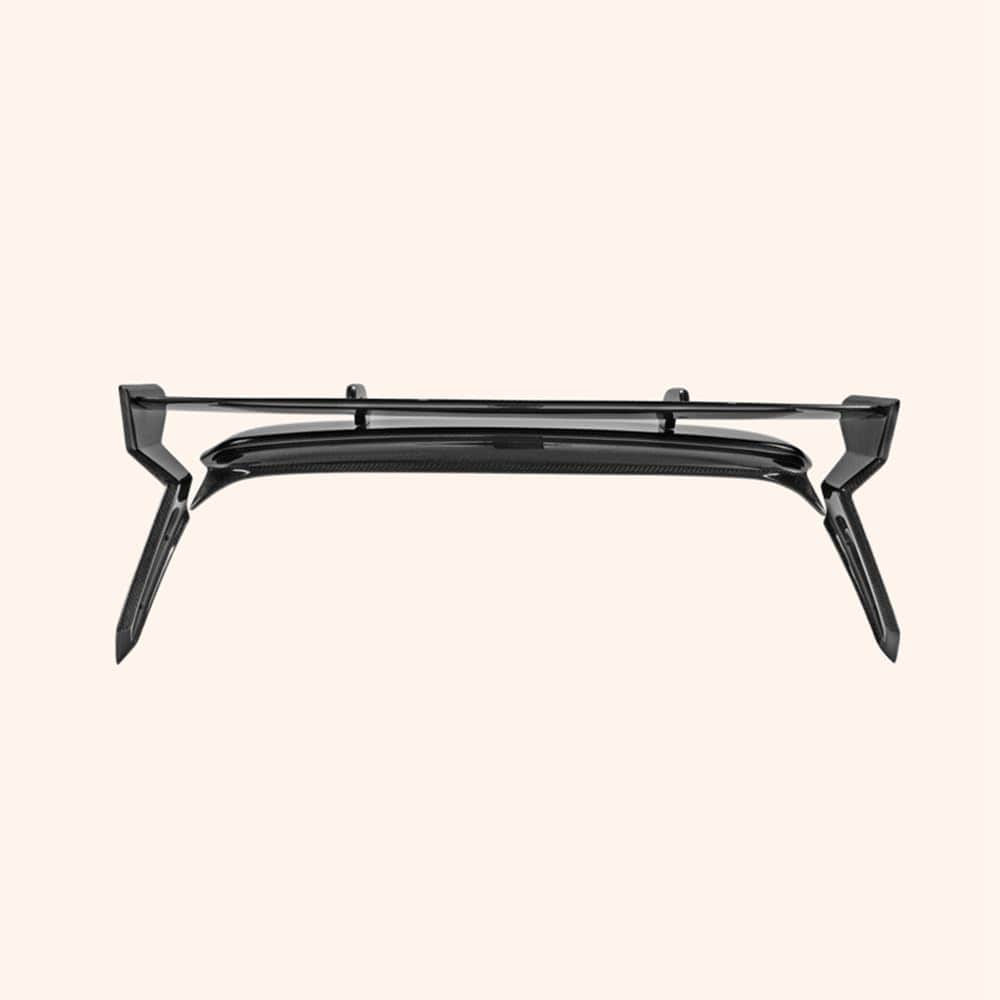 For Mini Coooper F56 Gm Type Rear Spoiler Wing Carbon Fiber Car Body Parts Kits Kazento Carbon Parts 车身侧板 F56-RS-GM&-CF