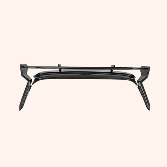 For Mini Coooper F56 Gm Type Rear Spoiler Wing Carbon Fiber Car Body Parts Kits Kazento Carbon Parts 车身侧板 F56-RS-GM&-CF