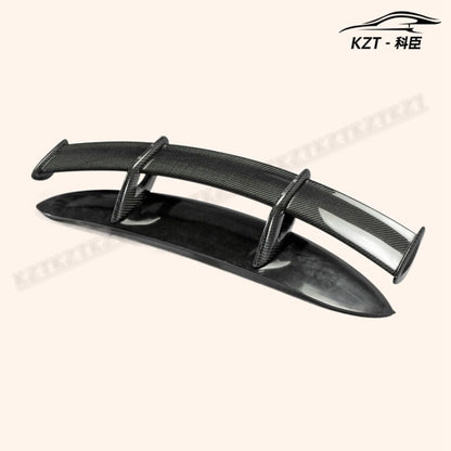 For Mini cooper 06-13 R56 Ver.2.11/2.12 Type B Roof Spoiler Partial Carbon Fiber(bottom with FRP) Car Body Parts Kit Kazento Carbon Parts 车身侧板 R56-RS-B-P38