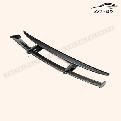 For Mini cooper 06-13 R56 Ver.2.11/2.12 Type B Roof Spoiler Partial Carbon Fiber(bottom with FRP) Car Body Parts Kit Kazento Carbon Parts 车身侧板 R56-RS-B-P38