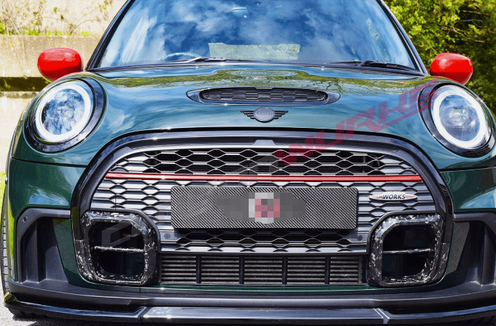 For Mini Cooper S F54 F55 F56 LCI2 JC Front Fog Light Cover 2019-2024
