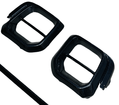 For Mini Cooper S F54 F55 F56 LCI2 JC Front Fog Light Cover 2019-2024