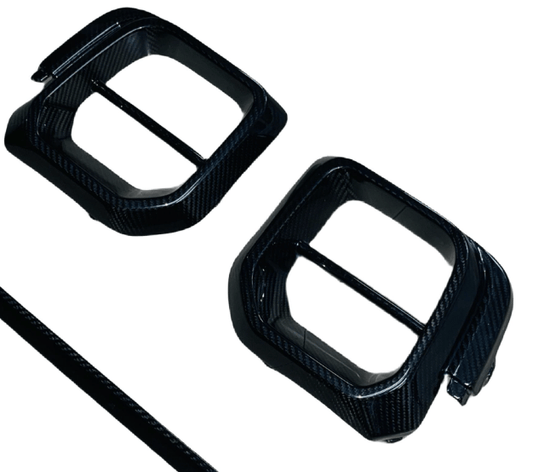 For Mini Cooper S F54 F55 F56 LCI2 JC Front Fog Light Cover 2019-2024