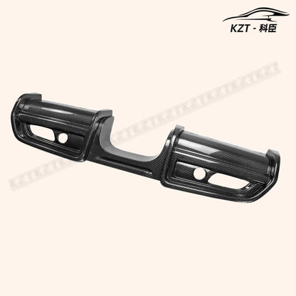 For Mini F56 Jcw Style Rear Diffuser (Replacement) Carbon Fiber Kazento Carbon Parts 车身侧板 F56-DIF-JCW-CF