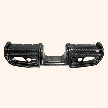For Mini F56 Jcw Style Rear Diffuser (Replacement) Carbon Fiber Kazento Carbon Parts 车身侧板 F56-DIF-JCW-CF