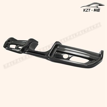 For Mini F56 Jcw Style Rear Diffuser (Replacement) Carbon Fiber