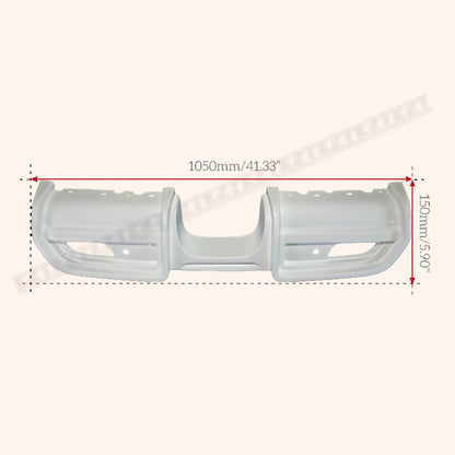 For Mini F56 Jcw Style Rear Diffuser (Replacement) Fiber Glass