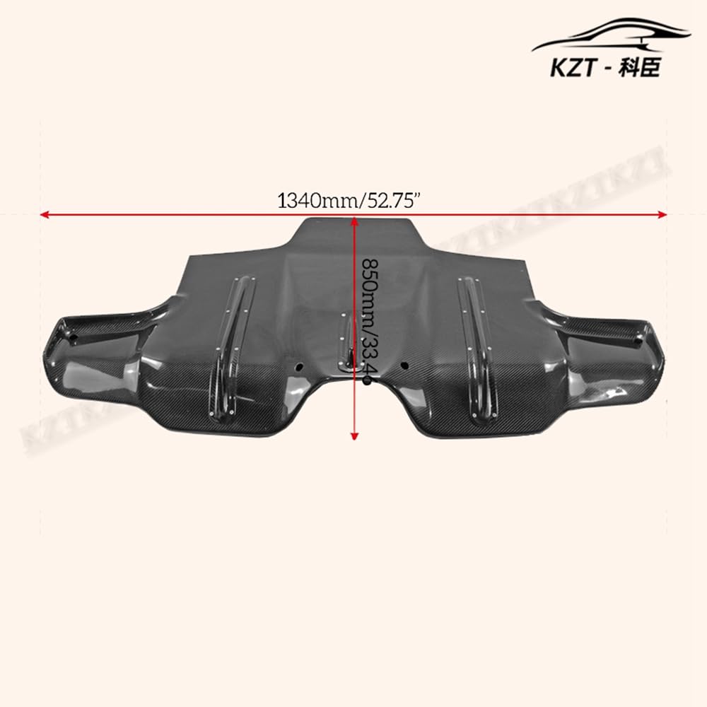 For Mini F56 Mini Cooper S Dag Style Ver 2.1 Rear Under Diffuser Carbon Fiber Kazento Carbon Parts 车身侧板 F56-DIF-DAG-S-CF