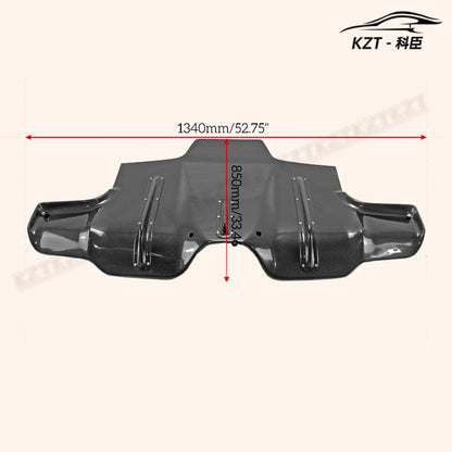 For Mini F56 Mini Cooper S Dag Style Ver 2.1 Rear Under Diffuser Carbon Fiber Kazento Carbon Parts 车身侧板 F56-DIF-DAG-S-CF