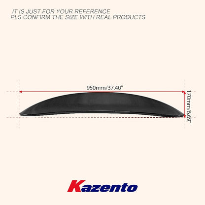 For Mini R56 Cooper S Oem Type Spoiler Fiber Glass Universal Wing For Car Vehicle Body Parts Kits