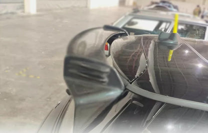 For Mini R56 Cooper S Oem Type Spoiler Fiber Glass Universal Wing For Car Vehicle Body Parts Kits