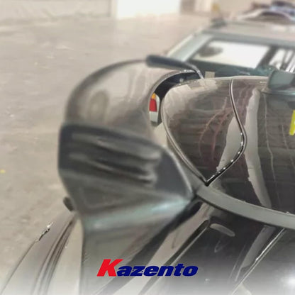 For Mini R56 Cooper S Oem Type Spoiler Fiber Glass Universal Wing For Car Vehicle Body Parts Kits