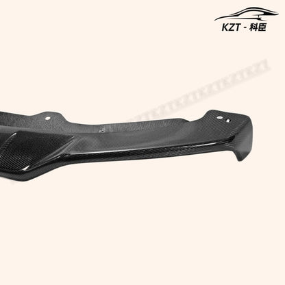 For Mini R60 Countryman Jcw Gbn Style Front Bumper Lip Chin Splitter Spoiler Carbon Fiber Body Kits Kazento Carbon Parts 车身侧板 R60-FL-JCW-CF