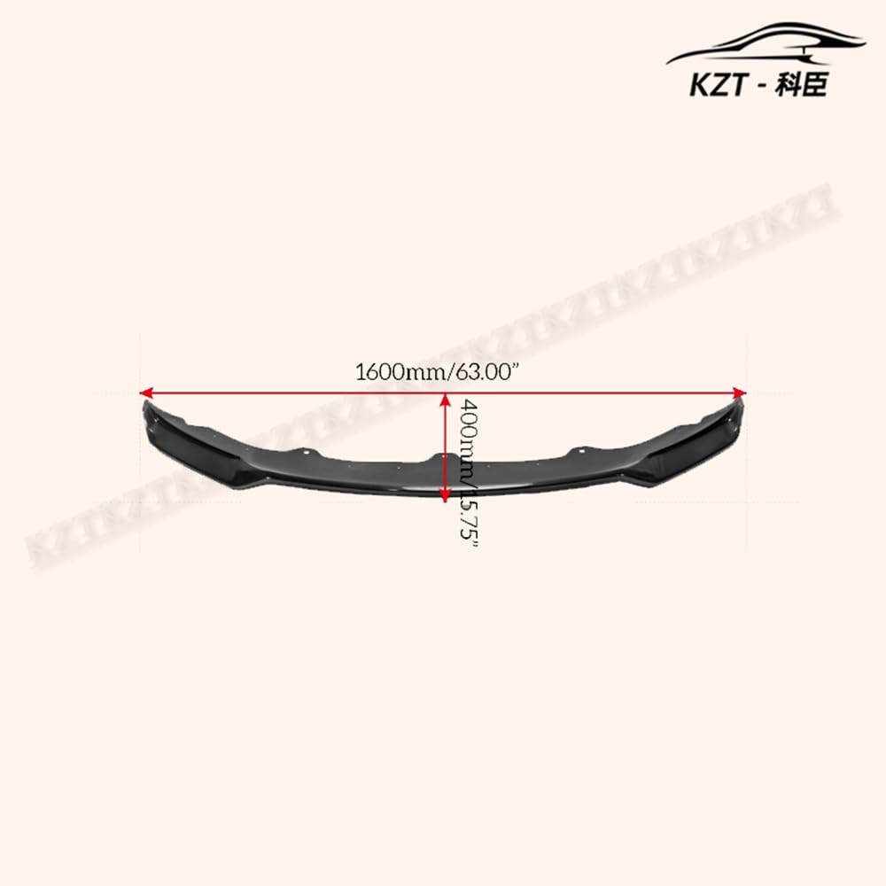 For Mini R60 Countryman Jcw Gbn Style Front Bumper Lip Chin Splitter Spoiler Fiber Glass Body Kits Kazento Carbon Parts 车身侧板 R60-FL-JCW-FRP