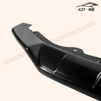 For Mini R60 Countryman Jcw Gbn Style Front Bumper Lip Chin Splitter Spoiler Fiber Glass Body Kits Kazento Carbon Parts 车身侧板 R60-FL-JCW-FRP