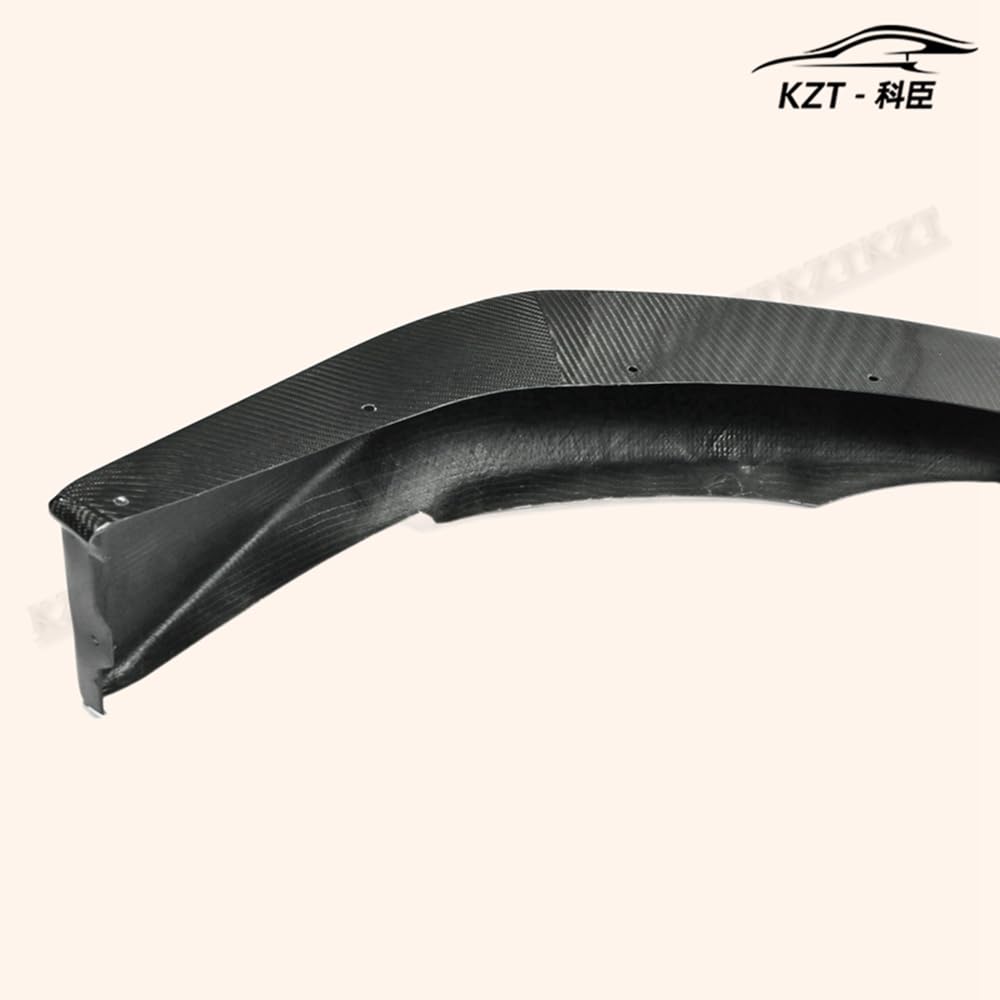 For Mitsibishi Evo 10 Jun Front Bumper Lip Chin Splitter Spoiler Carbon Fiber Body Kits