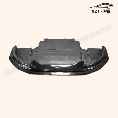 For Mitsibishi Evo 10 Vrs Style Wide Ver Front Bumper Lip With Diffuser Chin Splitter Spoiler Fiber Glass Body Kits Kazento Carbon Parts 车身侧板 EVO10-FL-VA-WIDE-B-FRP