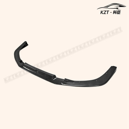 For Mitsibishi Evo10 Vrs17 Utm Type Front Bumper Lip Chin Splitter Spoiler Carbon Fiber Body Kits Kazento Carbon Parts 车身侧板 EVO10-FL-UTM-CF