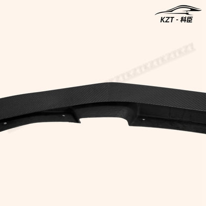 For Mitsibishi Evo10 Vrs17 Utm Type Front Bumper Lip Chin Splitter Spoiler Carbon Fiber Body Kits Kazento Carbon Parts 车身侧板 EVO10-FL-UTM-CF