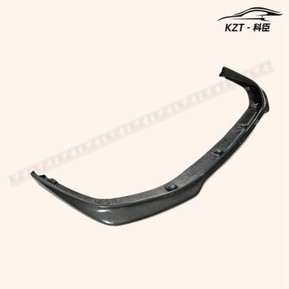 For Mitsibishi Evolution 10 Ralliart Front Bumper Lip Chin Splitter Spoiler Carbon Fiber Body Kits Kazento Carbon Parts 车身侧板 EVO10-FL-RALLI-CF