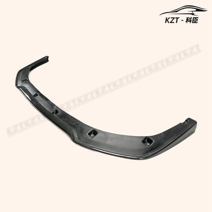For Mitsibishi Evolution 10 Ralliart Front Bumper Lip Chin Splitter Spoiler Carbon Fiber Body Kits Kazento Carbon Parts 车身侧板 EVO10-FL-RALLI-CF
