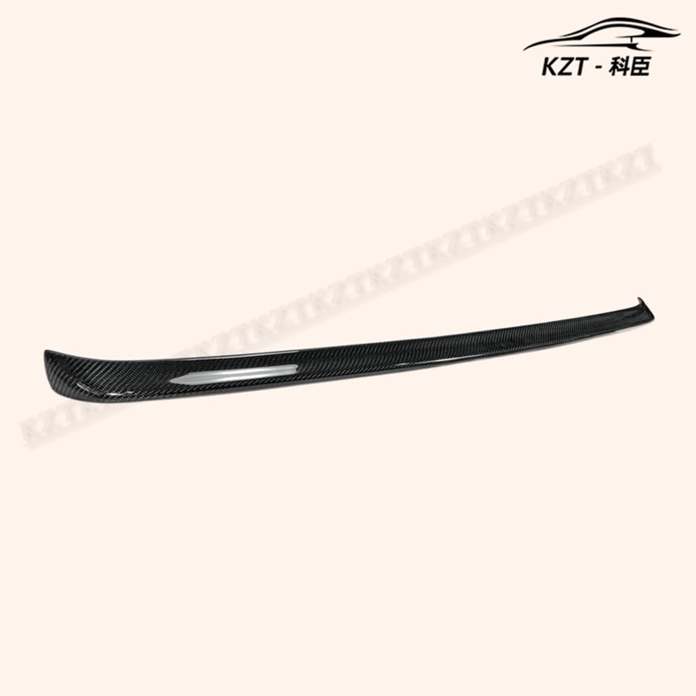For Mitsubishi Evo 10 Carbon Vtx Gurney Flap Rear Spoiler Wing Carbon Fiber Car Body Parts Kits Kazento Carbon Parts 车身侧板 EVO10-RS-FLAP-VTX-CF