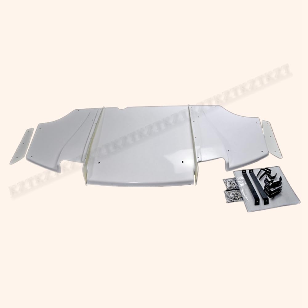 For Mitsubishi Evo 10 Vrs Style Wide Ver.Rear Diffuser Fiber Glass Kazento Carbon Parts 车身侧板 EVO10-DIF-VA-WIDE&-FRP